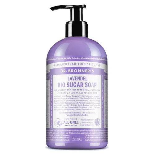 Dr. Bronner's - BIO SUGAR SOAP Lavendel Seife 355 ml