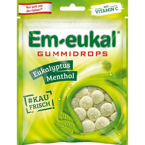 Dr. C. SOLDAN - EM-EUKAL Gummidrops Eukalyptus-Menthol zuckerhalt. Bonbons 09 kg