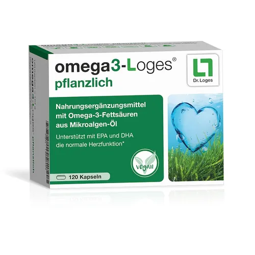 Dr. Loges - OMEGA3-LOGES pflanzlich Kapseln Mineralstoffe