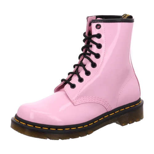 Dr. Martens Airwair 1460 Patent Boots für Damen, pink