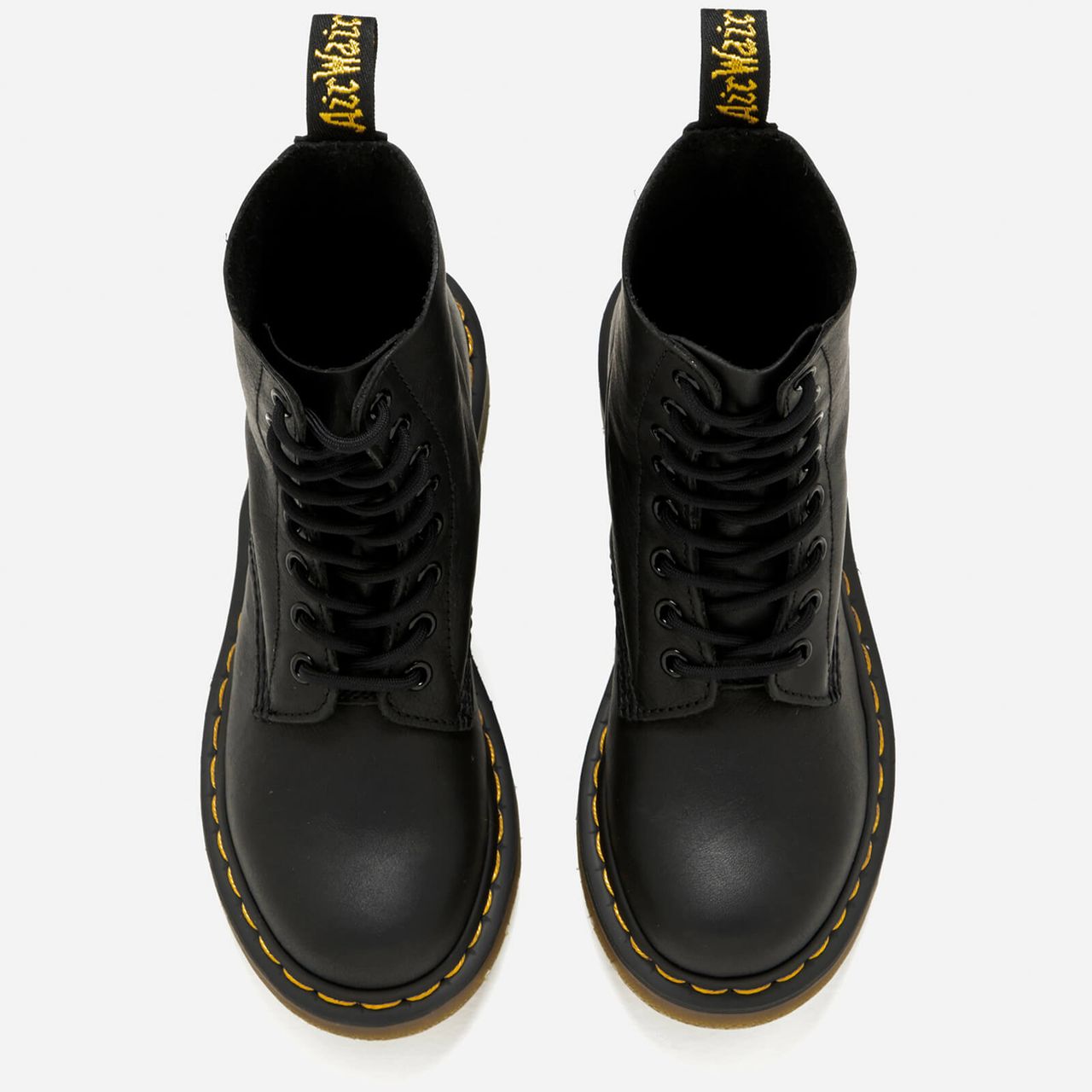 Dr. Martens Women's 1460 Pascal Virginia Leather 8-Eye Boots - Black - UK 3