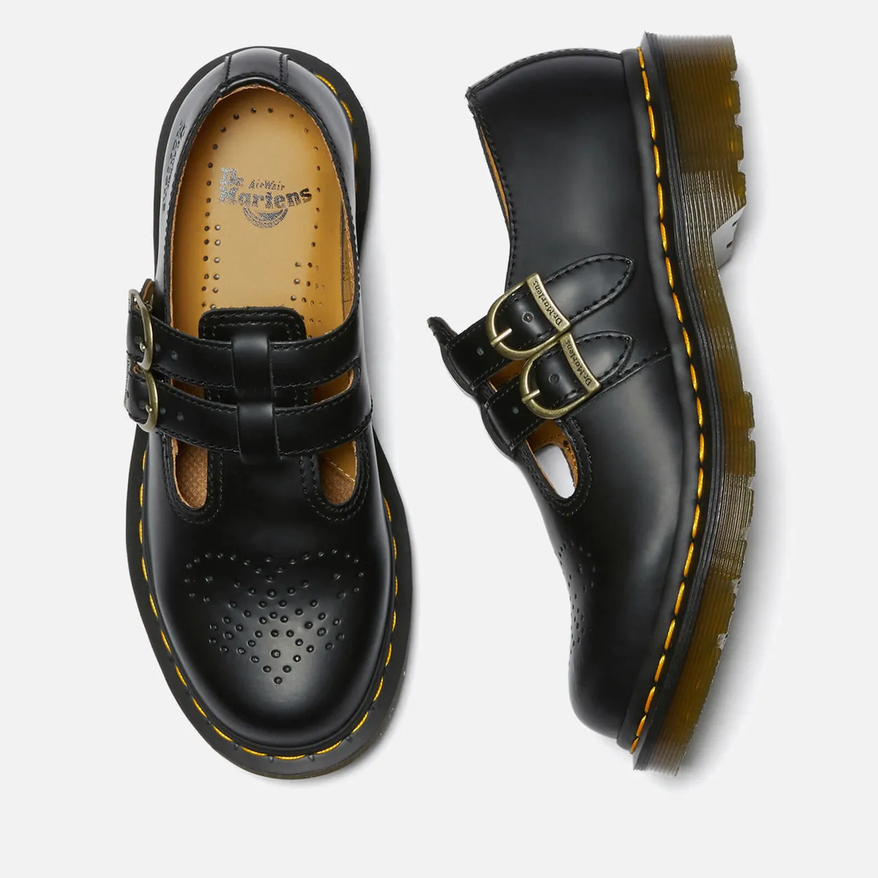 Dr. Martens Women's 8065 Leather Mary-Jane Shoes