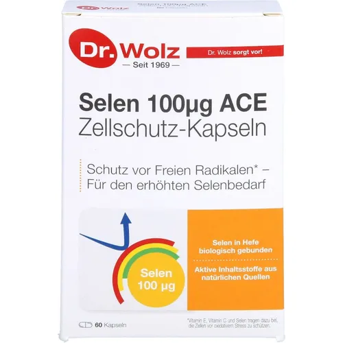 Dr. Wolz - Dr.Wolz SELEN ACE 100 μg 60 Tage Kapseln Mineralstoffe