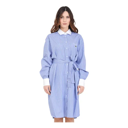 Dresses,Blaue Lässige Kleider für Frauen Lacoste