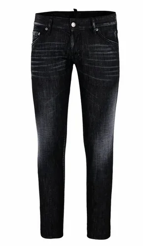 Dsquared2 5-Pocket-Jeans Dsquared² REGULAR CLEMENT JEANS RIPPED HOSE DENIM PANTS 5 POCKET TROUS