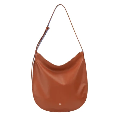 DuDu - Schultertasche Leder 36.5 cm Handtaschen Coral Damen