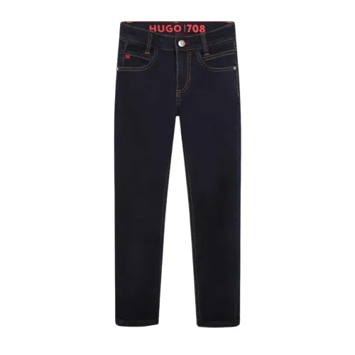 Dunkle Waschjeans Hugo Boss