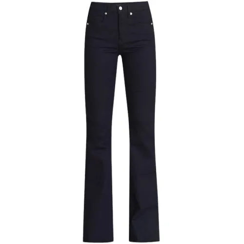 Dunkle Waschung High-Rise Skinny-Flare Jeans Veronica Beard