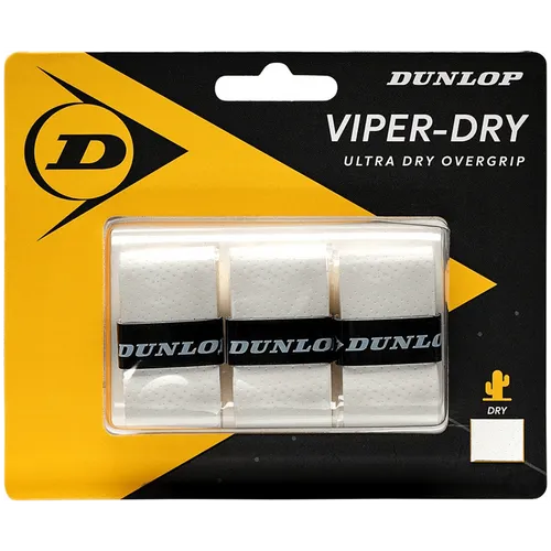 Dunlop D Tac Viperdry Overgrip 3er weiß