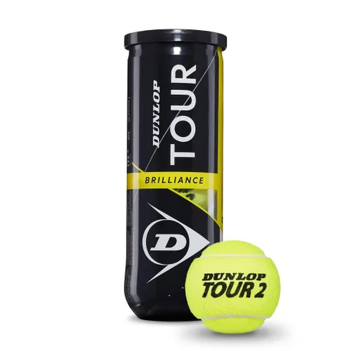 Dunlop Tennisball Tour Brilliance – für alle