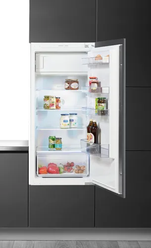 E (A bis G) BOSCH Einbaukühlschrank "KIL42NSE0" Kühlschränke Gr. Rechtsanschlag, silberfarben (eh19) Einbaukühlschränke mit Gefrierfach