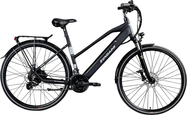 E-Bike ZÜNDAPP "Z810" E-Bikes Gr. 50 cm, 28 Zoll (71,12 cm), schwarz E-Bikes