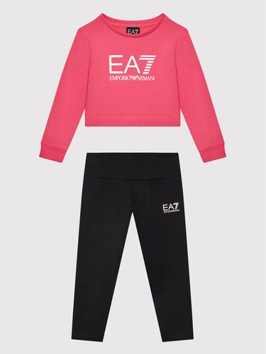 EA7 Emporio Armani Set Sweatshirt und Leggings 3LFV51 FJCQZ 24BD Bunt Regular Fit