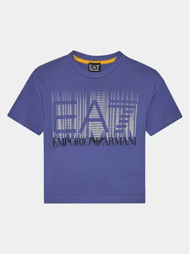 EA7 Emporio Armani T-Shirt 3DBT59 BJ02Z 1557 Blau Regular Fit