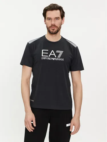 EA7 Emporio Armani T-Shirt 3DPT29 PJULZ 1578 Dunkelblau Regular Fit