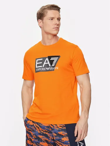 EA7 Emporio Armani T-Shirt 3DPT81 PJM9Z 1666 Orange Regular Fit