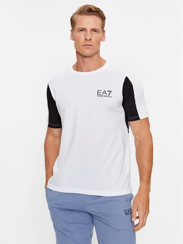 EA7 Emporio Armani T-Shirt 6RPT17 PJ02Z 1100 Weiß Regular Fit