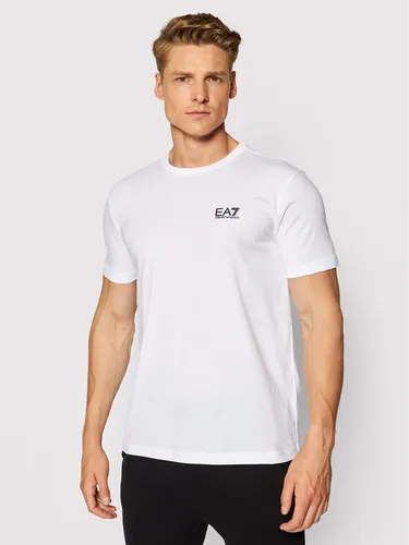 EA7 Emporio Armani T-Shirt 8NPT51 PJM9Z 1100 Weiß Regular Fit