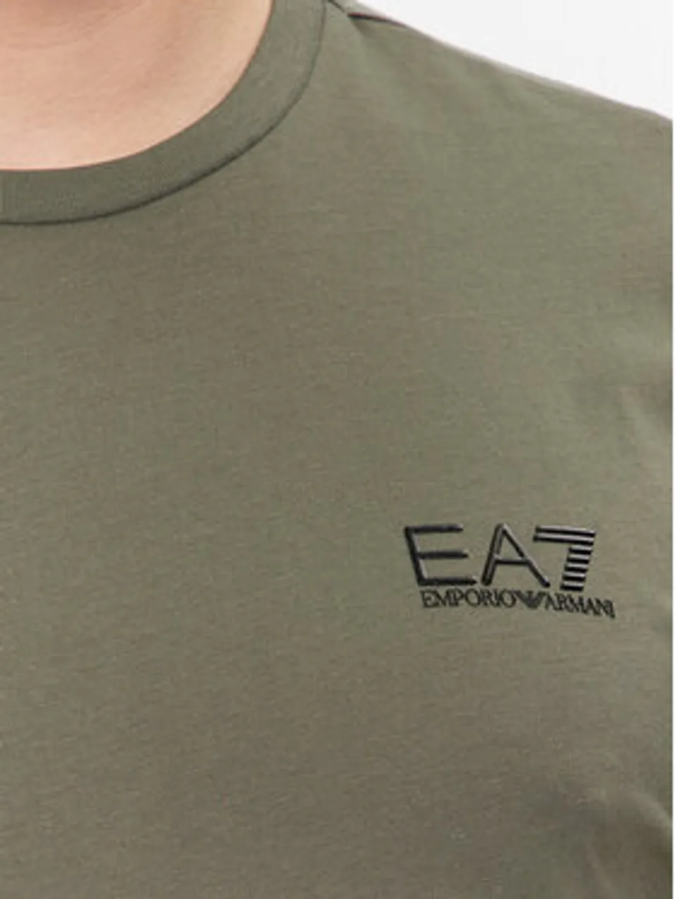 EA7 Emporio Armani T-Shirt 8NPT51 PJM9Z 1846 Grün Regular Fit