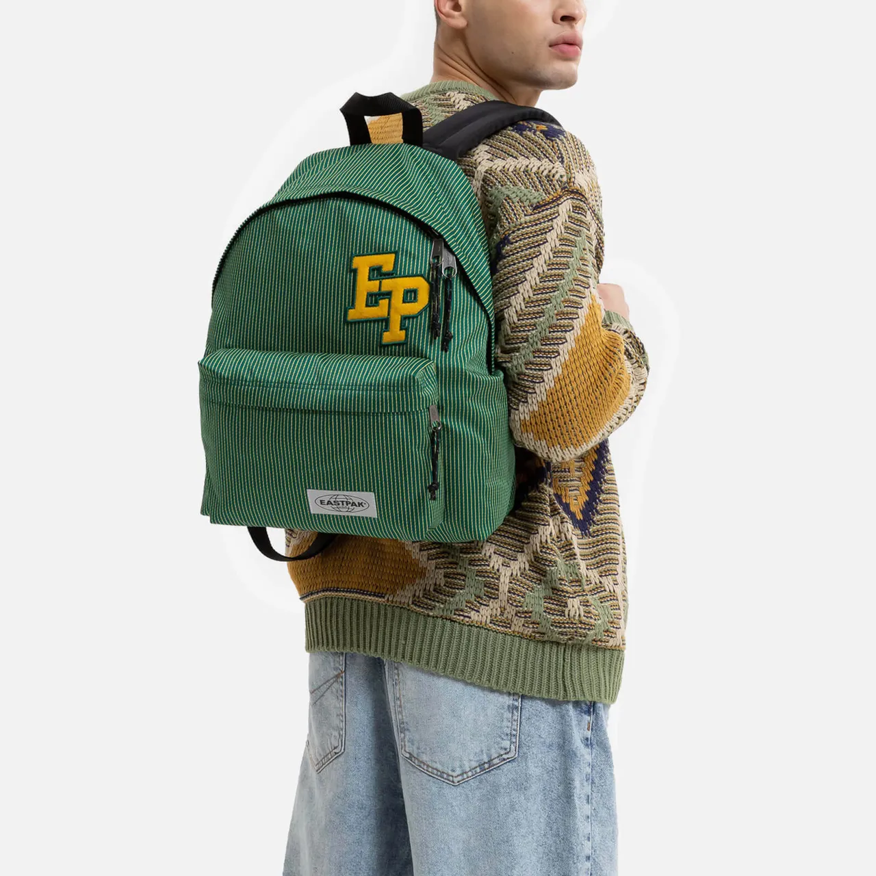 Eastpak Padded Pak'r Base Varsity Canvas Backpack