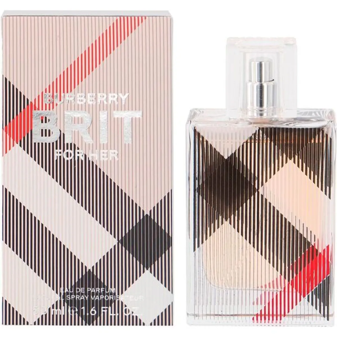 Eau de Parfum BURBERRY "Burberry Brit" Parfüms Gr. 50 ml, beige (braun) Damen Eau de Parfum