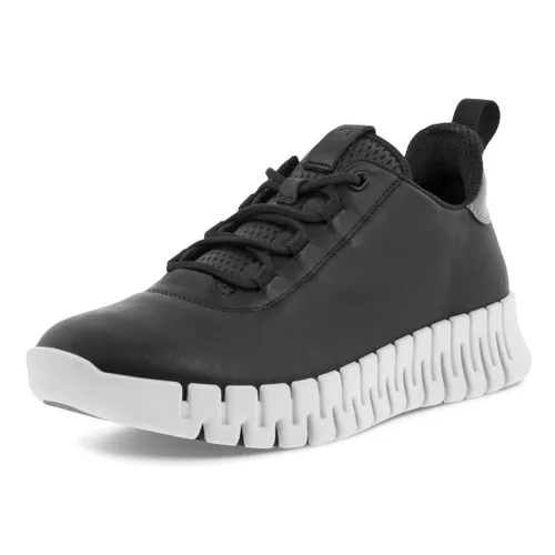 Ecco Damen Gruuv W Black Light Grey Sneaker