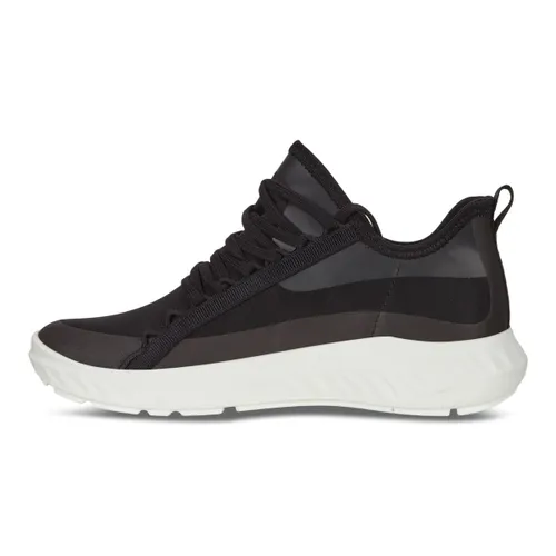ECCO Damen ST1 Lite W BlackBlack TextileDroid Sneaker