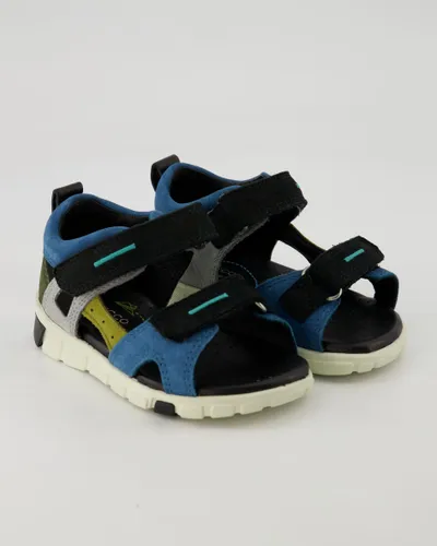 Ecco Schuhe - Ecco Mini Stride Sandal Veloursleder (Blau