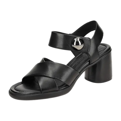 Ecco Sculpted Riemchen Sandaletten schwarz 222893 für Damen, schwarz