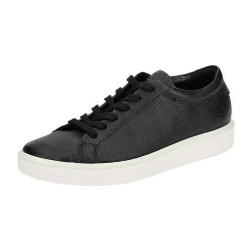 Ecco Soft 60 Schuhe Sneakers schwarz weiß Damen 219203 für Damen, schwarz