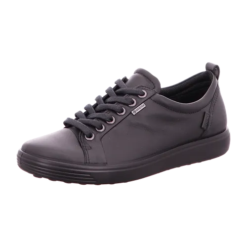 Ecco Soft 7 Schuhe schwarz Damen Sneaker GORE-TEX 440303 für Damen, schwarz