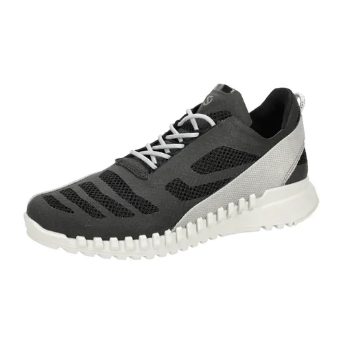 Ecco Zipflex Schuhe schwarz grau Damen Sneaker 834803 für Damen, schwarz