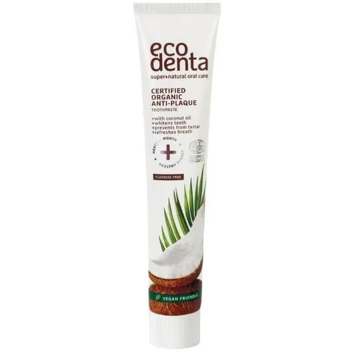 Ecodenta Organic Line Organic Anti-Plaque Toothpaste with Coconut
