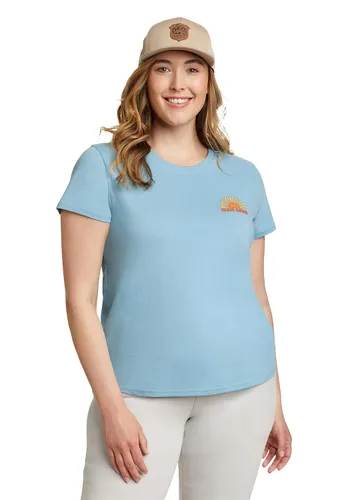 Eddie Bauer ® Graphic Shirt - kurzarm Damen Blau Gr. XL