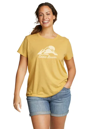 Eddie Bauer ® Graphic Shirt - kurzarm Damen Orange Gr. L