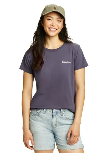 Eddie Bauer ® Graphic Shirt - kurzarm Damen Violett Gr. XS