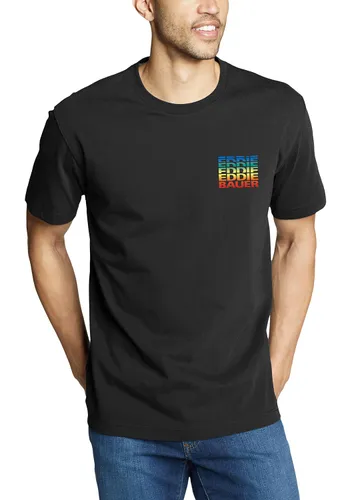Eddie Bauer ® Graphic T-Shirt EB Pride Herren Schwarz Gr. S