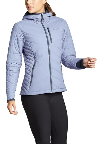 Eddie Bauer ® Ignitelite Stretch Reversible Jacke mit Kapuze Damen Blau Gr. XXL