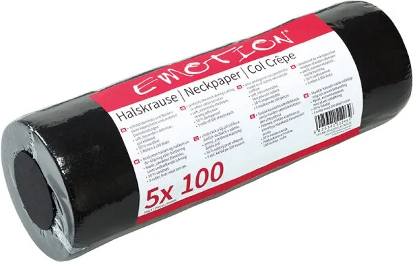 Efalock Emotion Halsschutzkrause schwarz 5x100 Stk.