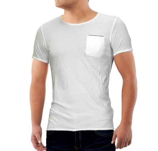 Egomaxx T-Shirt T-Shirt Kult ID710 (1-tlg) 710 in Weiß