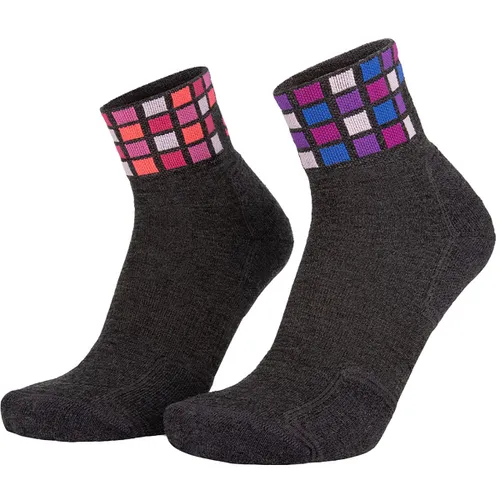 Eightsox Damen Color Mid Merino Socken 2er Pack