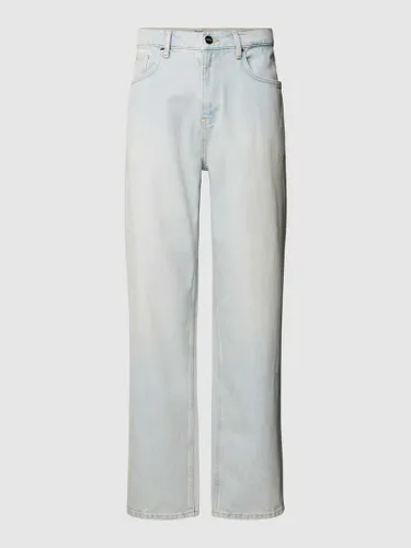 EIGHTYFIVE Baggy Fit Jeans im 5-Pocket-Design in Jeansblau