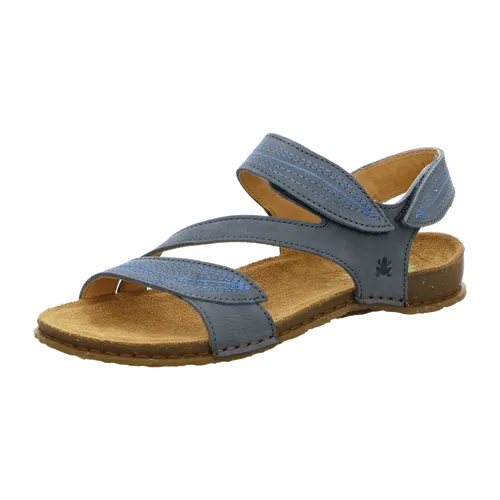 El Naturalista Panglao N5810S Ocean/Vaquero (Blau/Dunkelblau) - sportliche Sandale - Damenschuhe Sandalette / Sling, Blau, leder (pleasant) für Damen