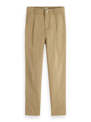 Elasticated loose tapered-fit chino - Größe 8 - Multicolor - Junge - Chinohose - Scotch & Soda