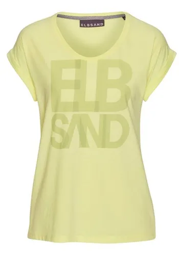 Elbsand T-Shirt Eldis mit Logodruck