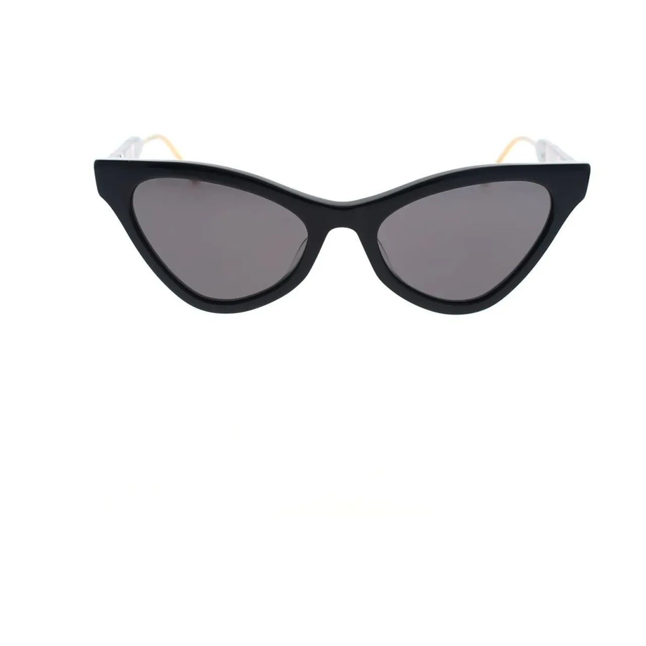 Elegante Cat-Eye Sonnenbrille mit Web-Motiv Gucci