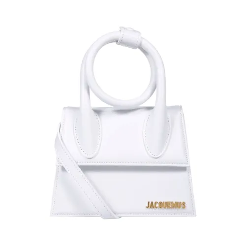 Elegante Mini Tasche - 100 White Noeud Jacquemus