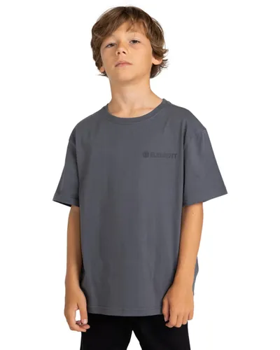 Element Blazin - T-Shirt - Jungen 8-16 - XS/8 - Schwarz