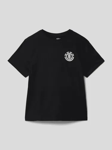 Element T-Shirt mit Motiv-Print Modell 'ICON ISLAND' in Black