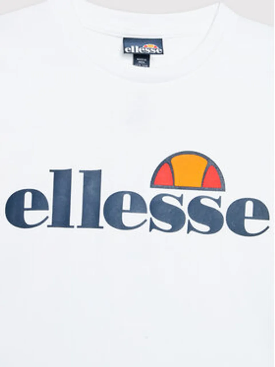 Ellesse T-Shirt Nicky S4E08596 Weiß Relaxed Fit
